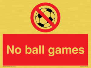 No Ball Games